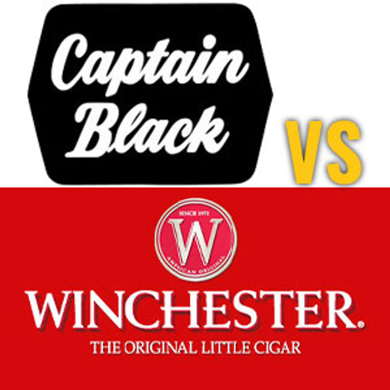 Captain Black Little Cigars vs. Winchester