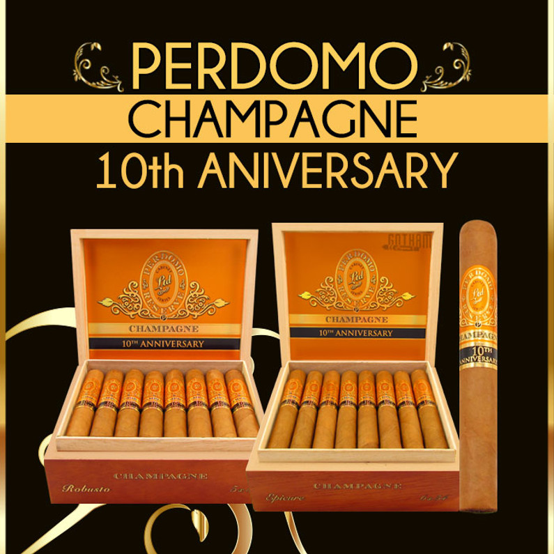 Perdomo 10th Anniversary Champagne, A Decadent Affair