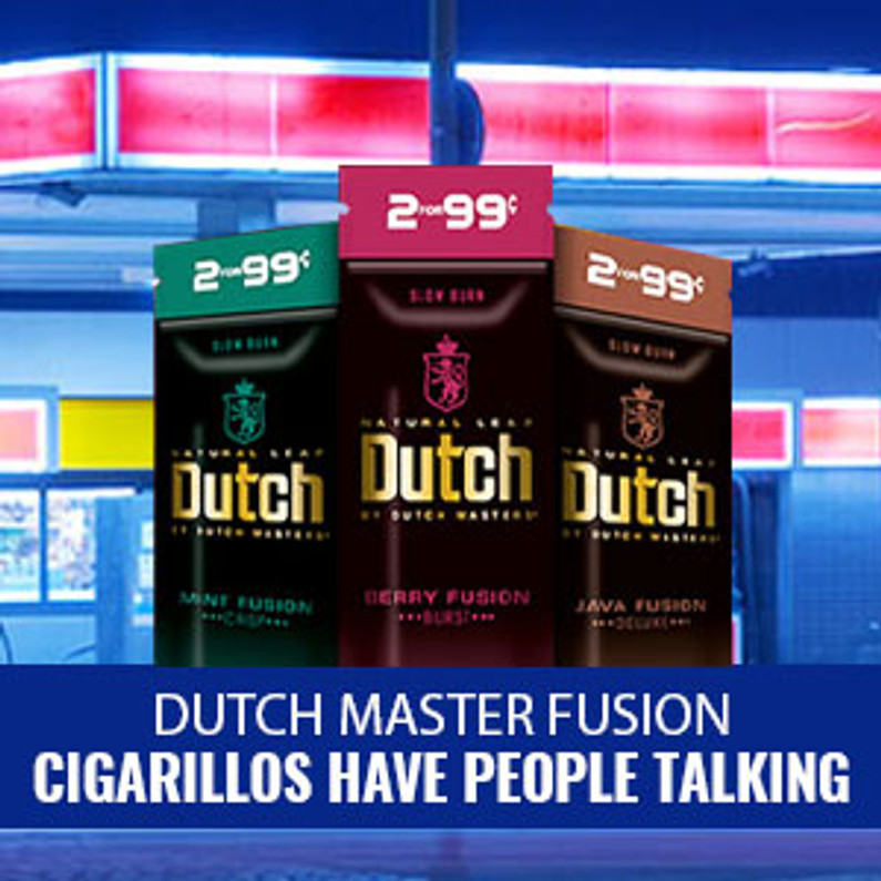 Dutch Master Fusion Cigarillos Have People Talking