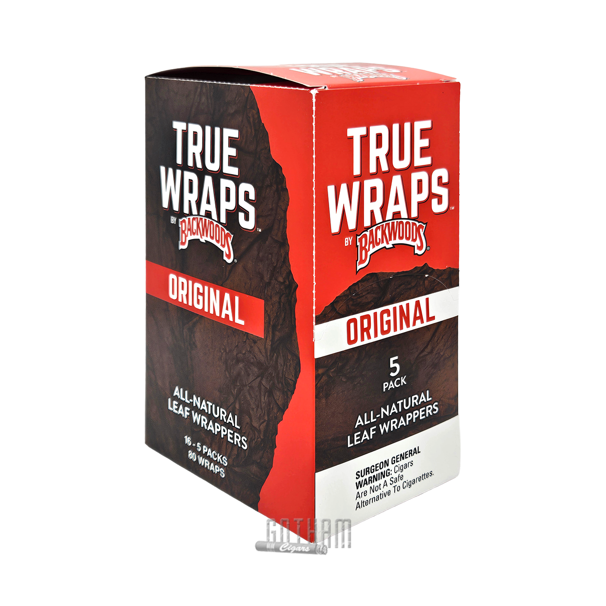 Backwoods True Wraps Original | Classic Rustic Cigars