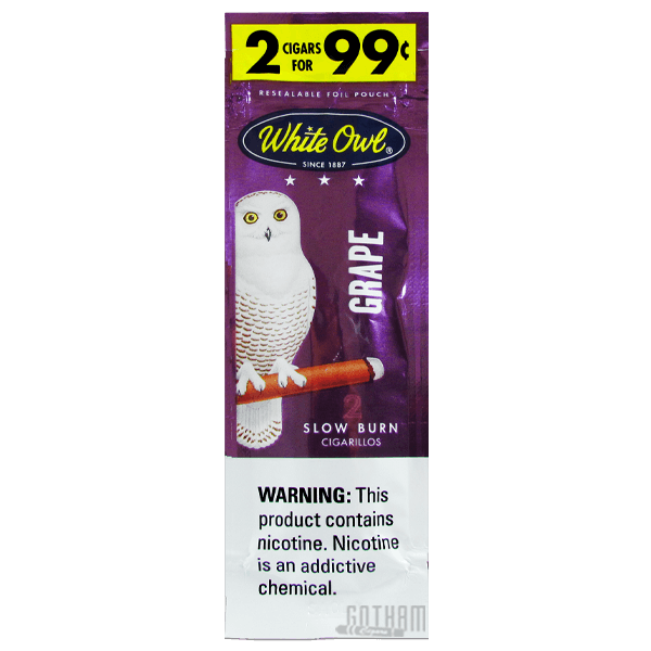 White Owl Cigarillos Platinum Gotham Cigars