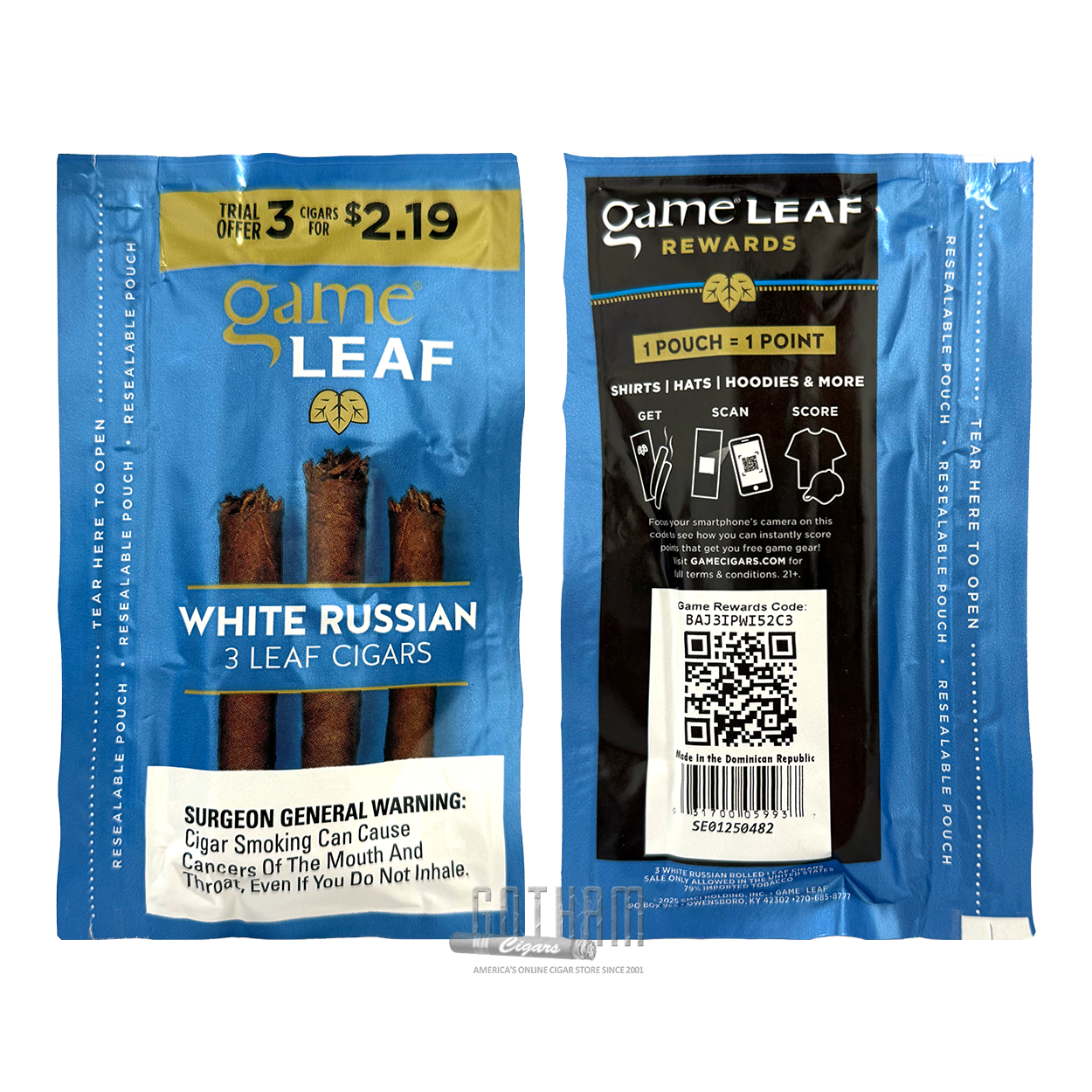 cuban tobacco candle Lumira