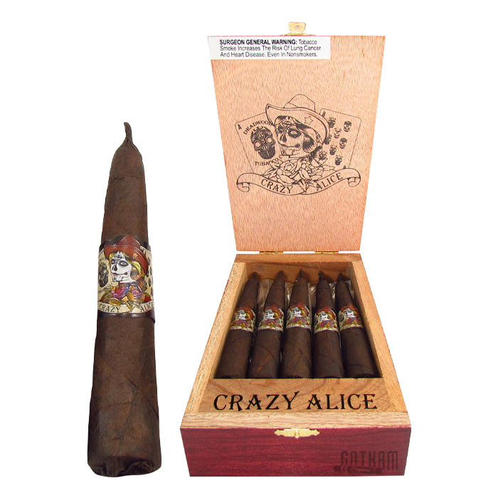 Deadwood Crazy Alice Short Pyramid | Gotham Cigars