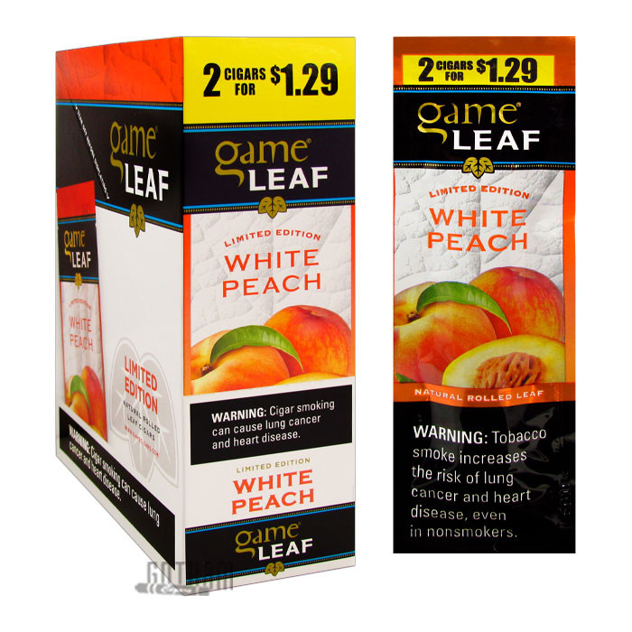 Garcia y Vega Game Leaf White Peach | Gotham Cigars