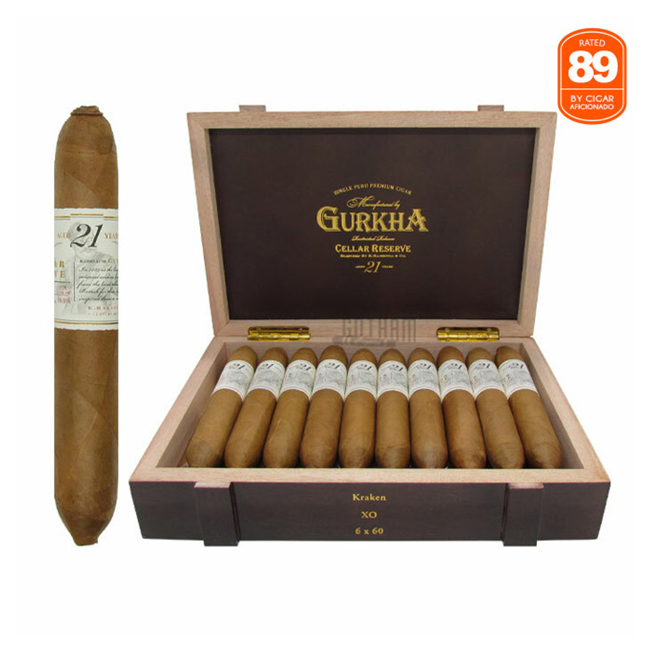 Gurkha Cellar Reserve 21 Year Kraken | Gotham Cigars