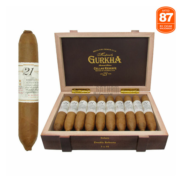 Gurkha Cellar Reserve 21 Year Solara | Gotham Cigars