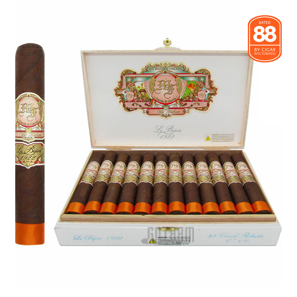 DEVAGORI-4GO　　DEVAGORI 38BI THE RICH　セット My Father Le Bijou 1922 Grand Robusto | Gotham Cigars