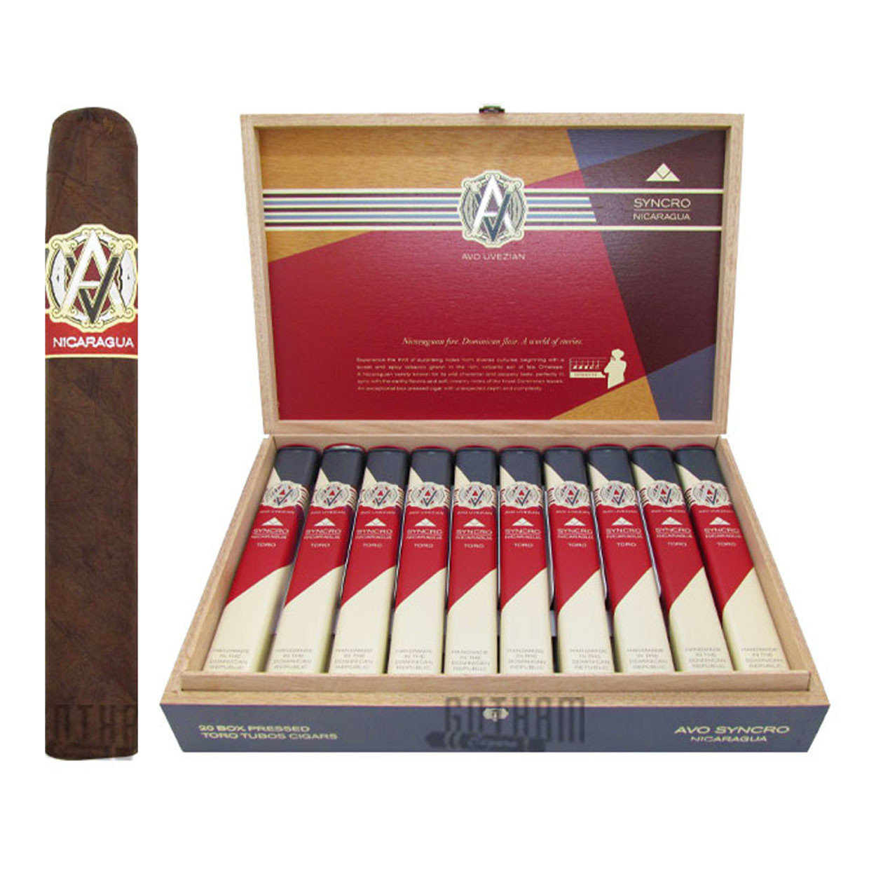 Avo Syncro Nicaragua Toro Tubos | Gotham Cigars