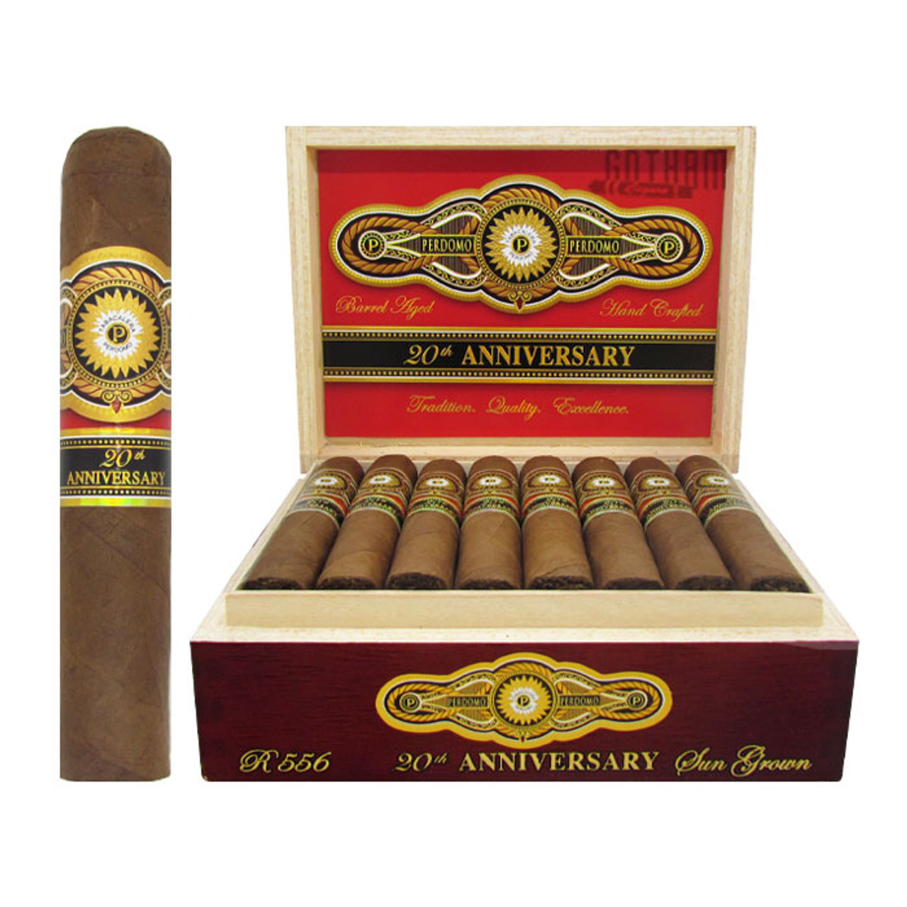 Perdomo 20th Anniversary Sun Grown Robusto | Gotham Cigars