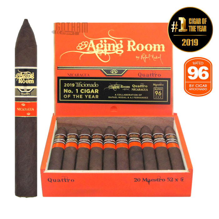 Aging Room Quattro Nicaragua Maestro | Gotham Cigars