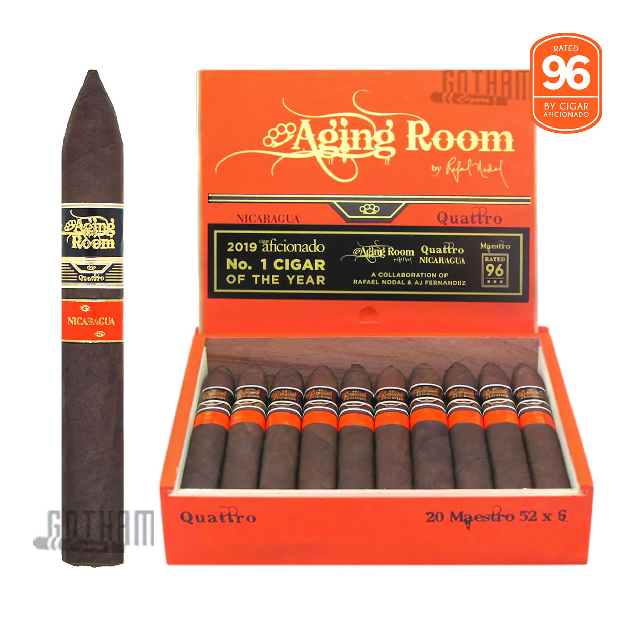 Aging Room Quattro Nicaragua Maestro | Gotham Cigars