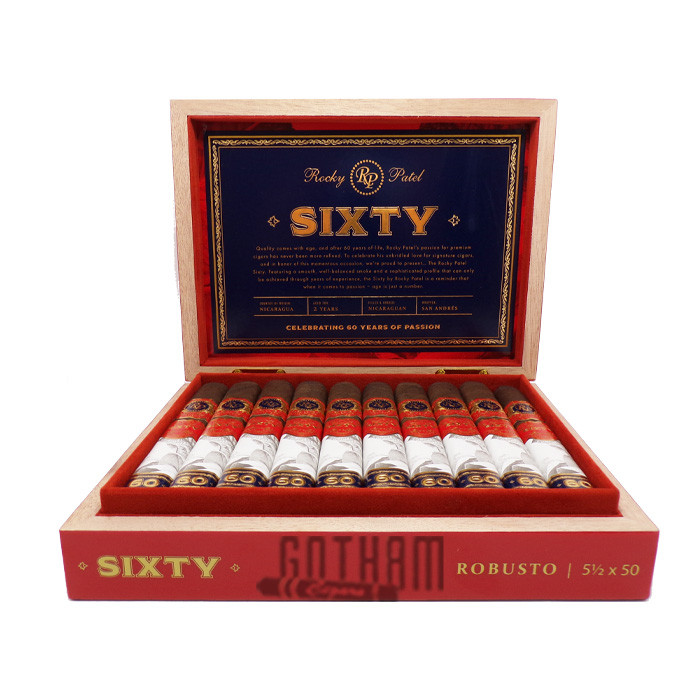 Sixty by Rocky Patel Robusto | Gotham Cigars