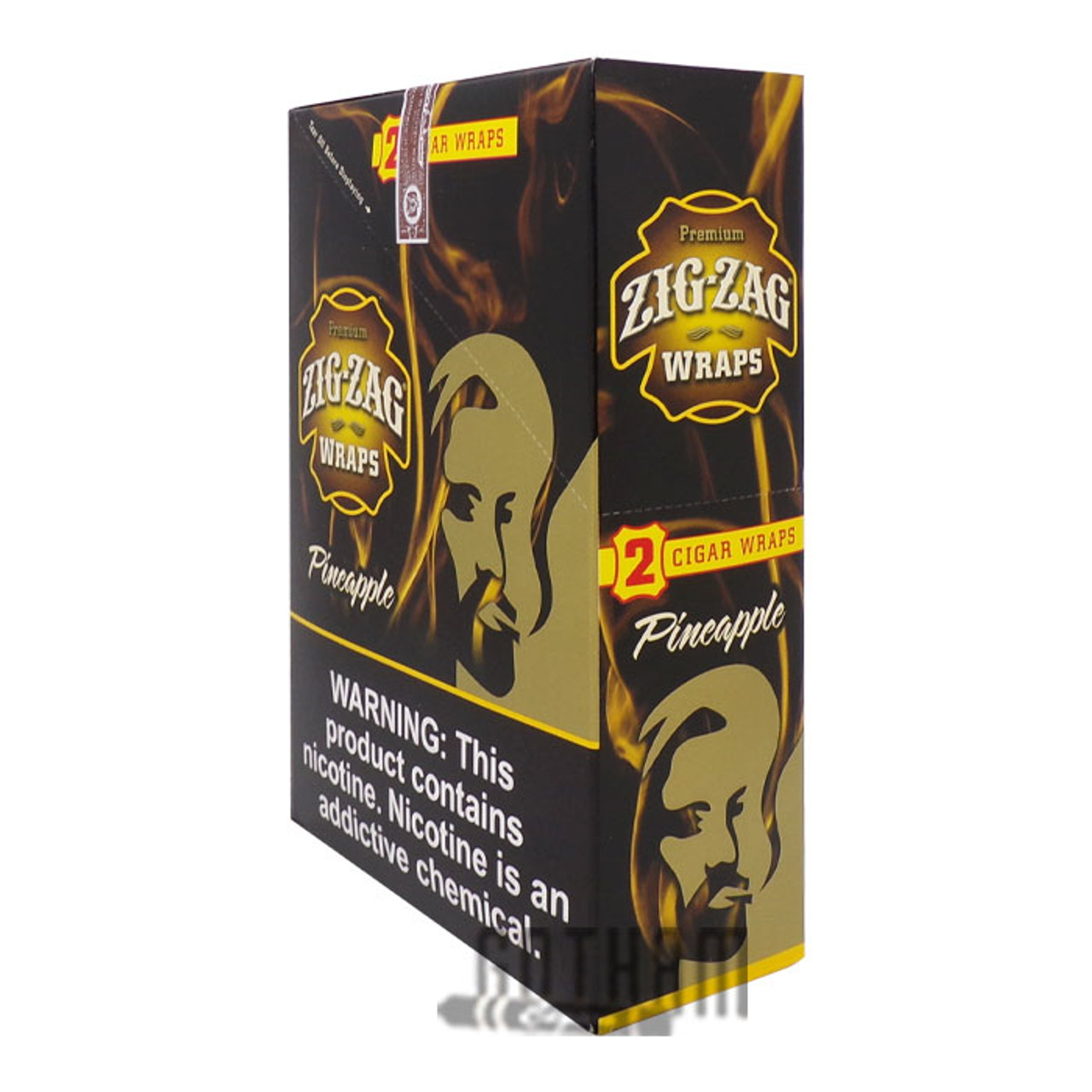 Zig Zag Cigar Wraps 2/25 Pineapple | Gotham Cigars