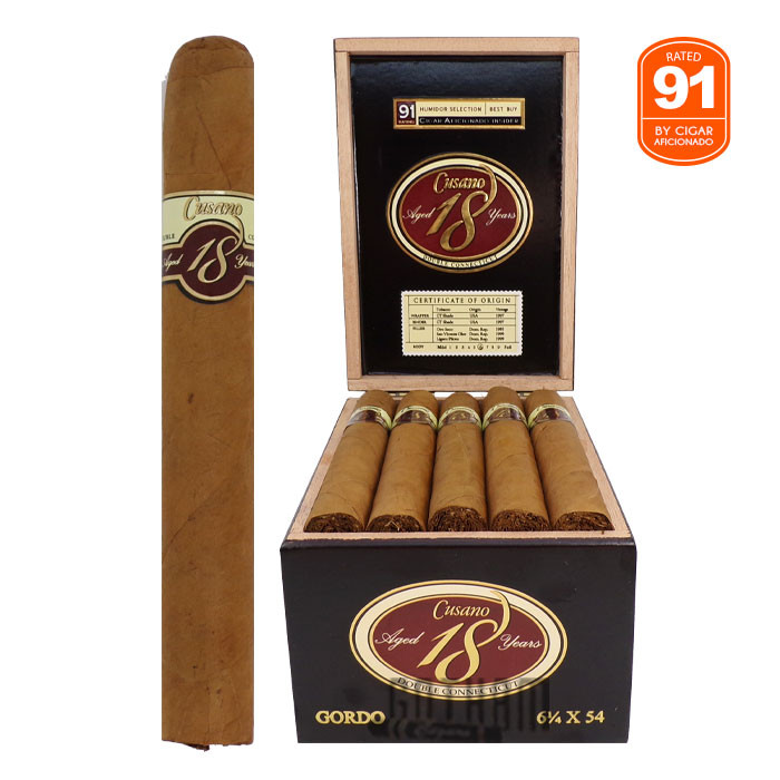 what tobacco products can you buy at 18 Cusano 18 Year Connecticut Gordo