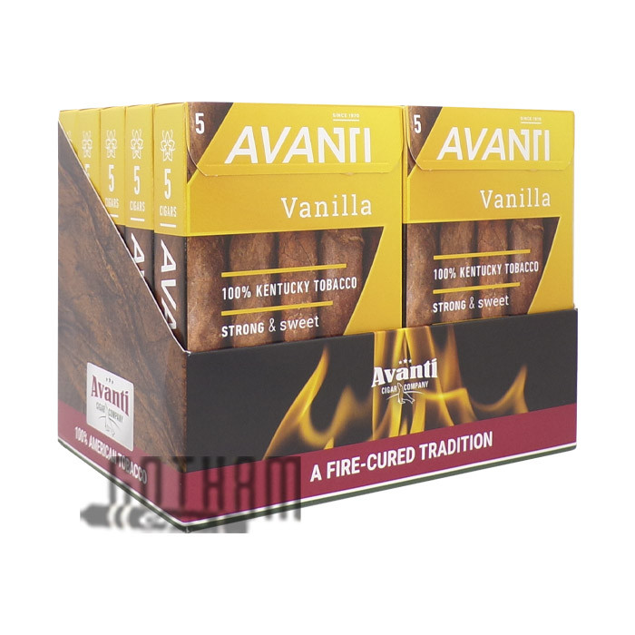 Avanti Vanilla 10/5 Pack | Avanti Cigars | Gotham Cigars