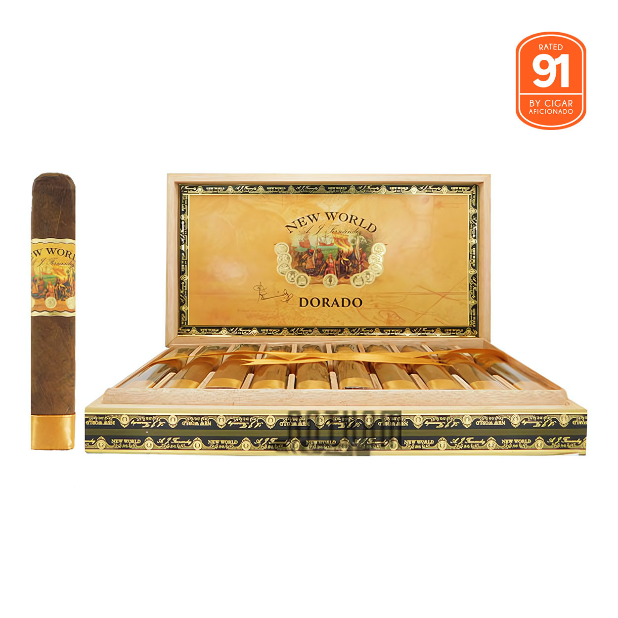 AJ Fernandez New World Dorado Gordito | Gotham Cigars