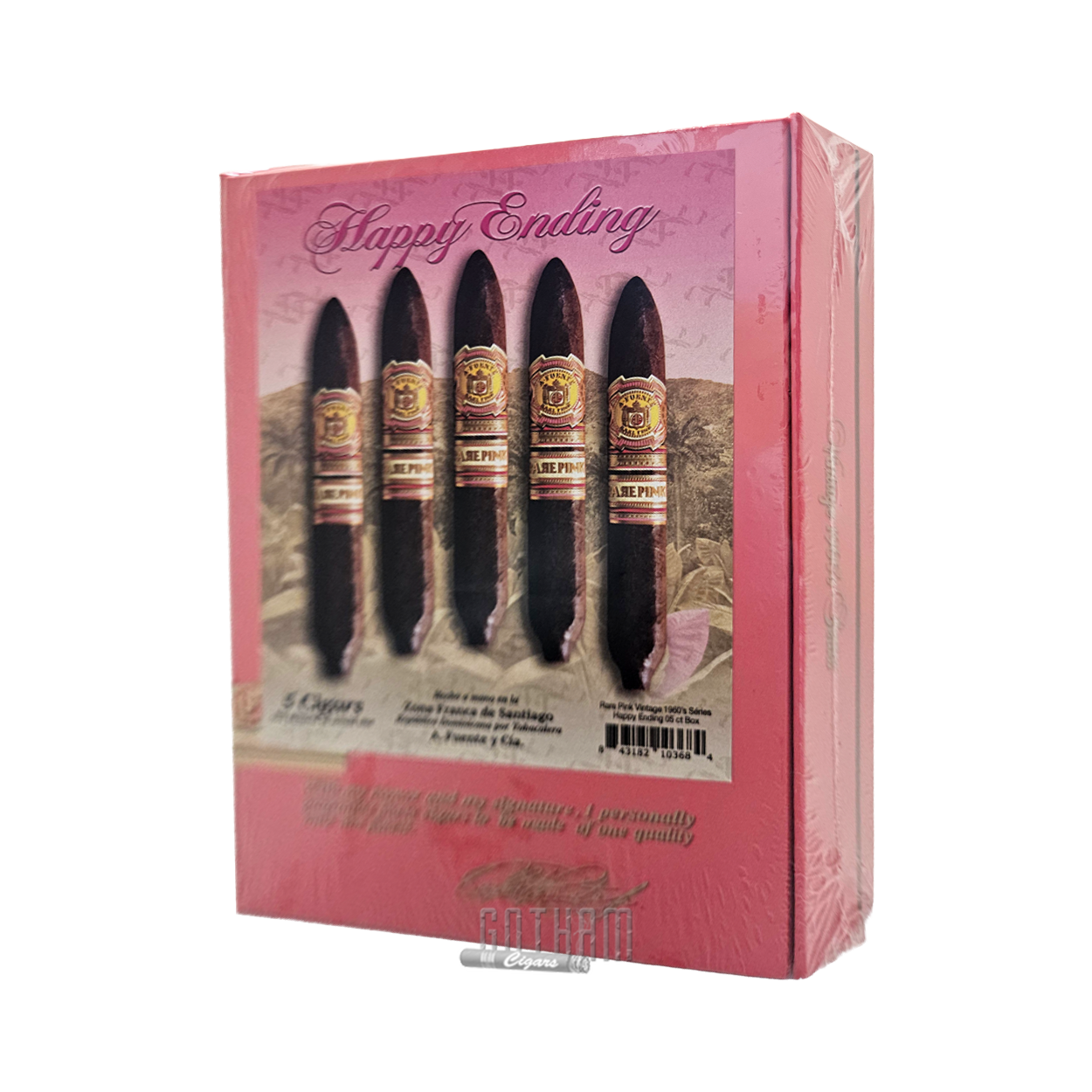 Arturo Fuente Rare Pink Vintage 1960's VS Happy Ending | Bold Toro