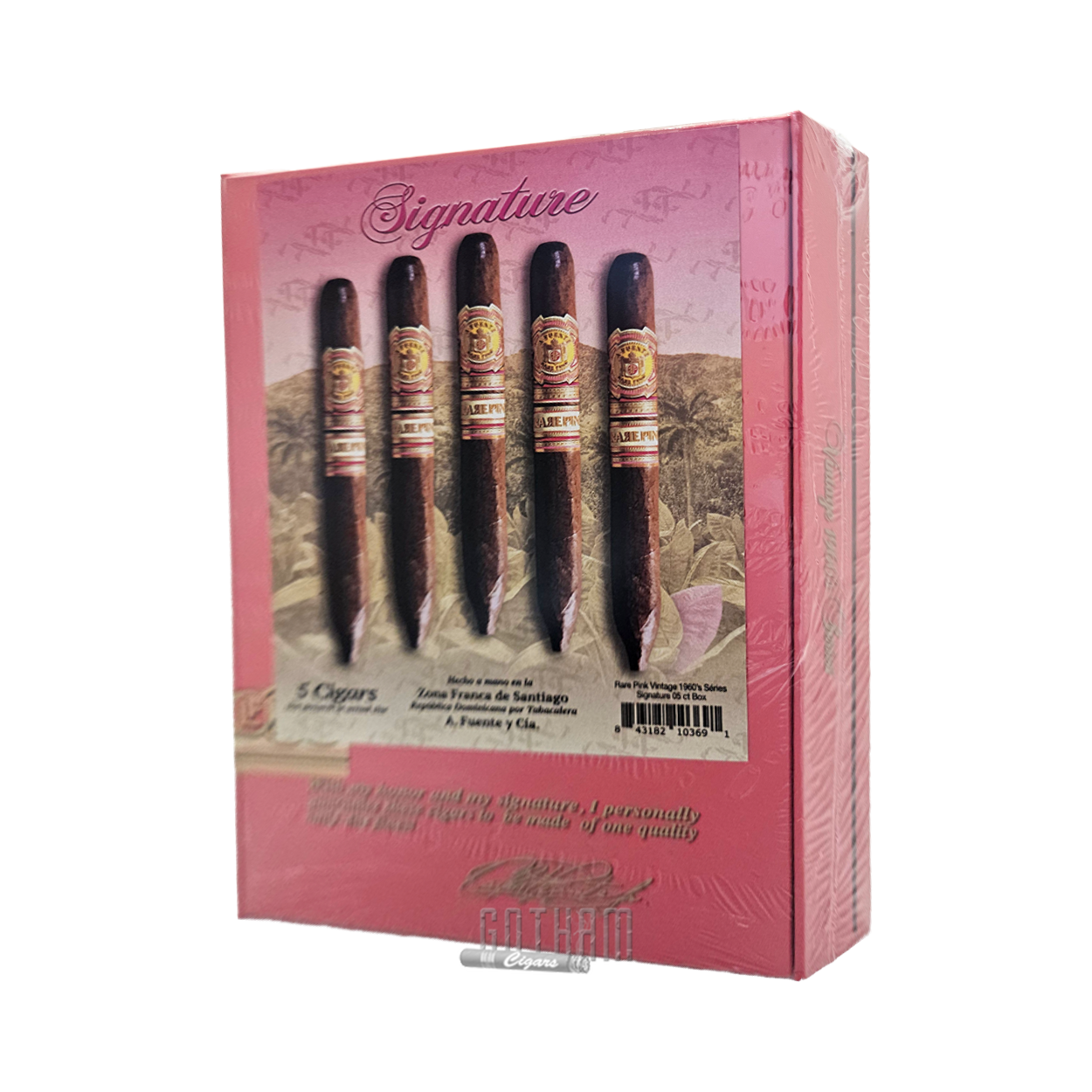 Arturo Fuente Rare Pink Vintage 1960's VS Signature