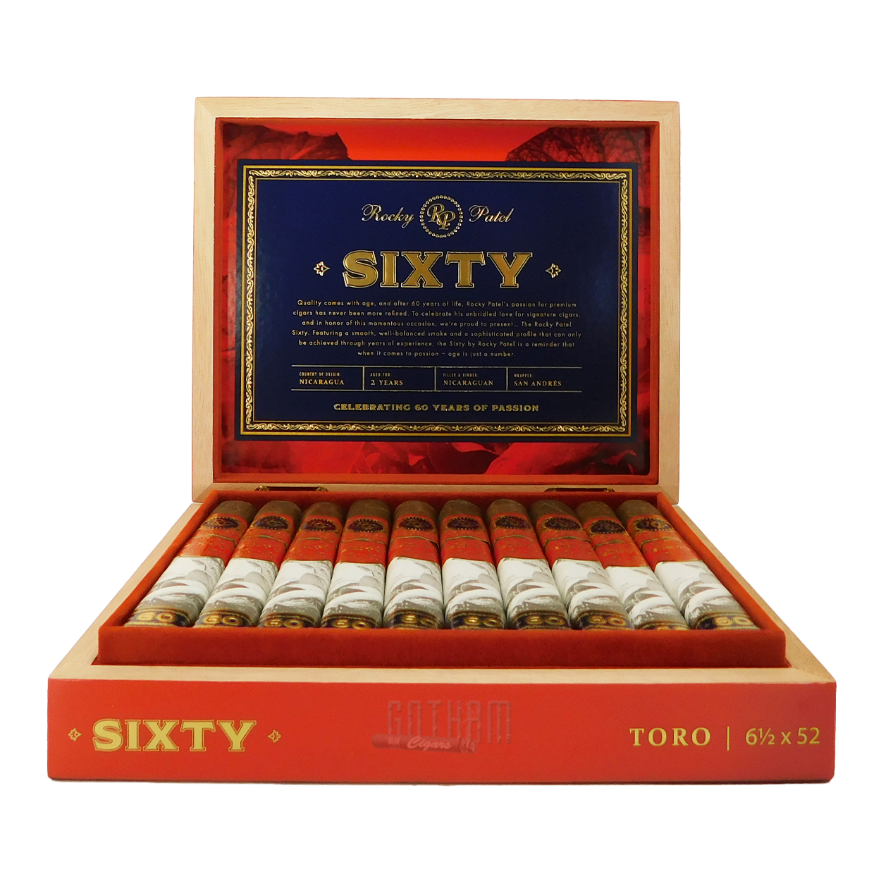 Sixty by Rocky Patel Toro | Gotham Cigars
