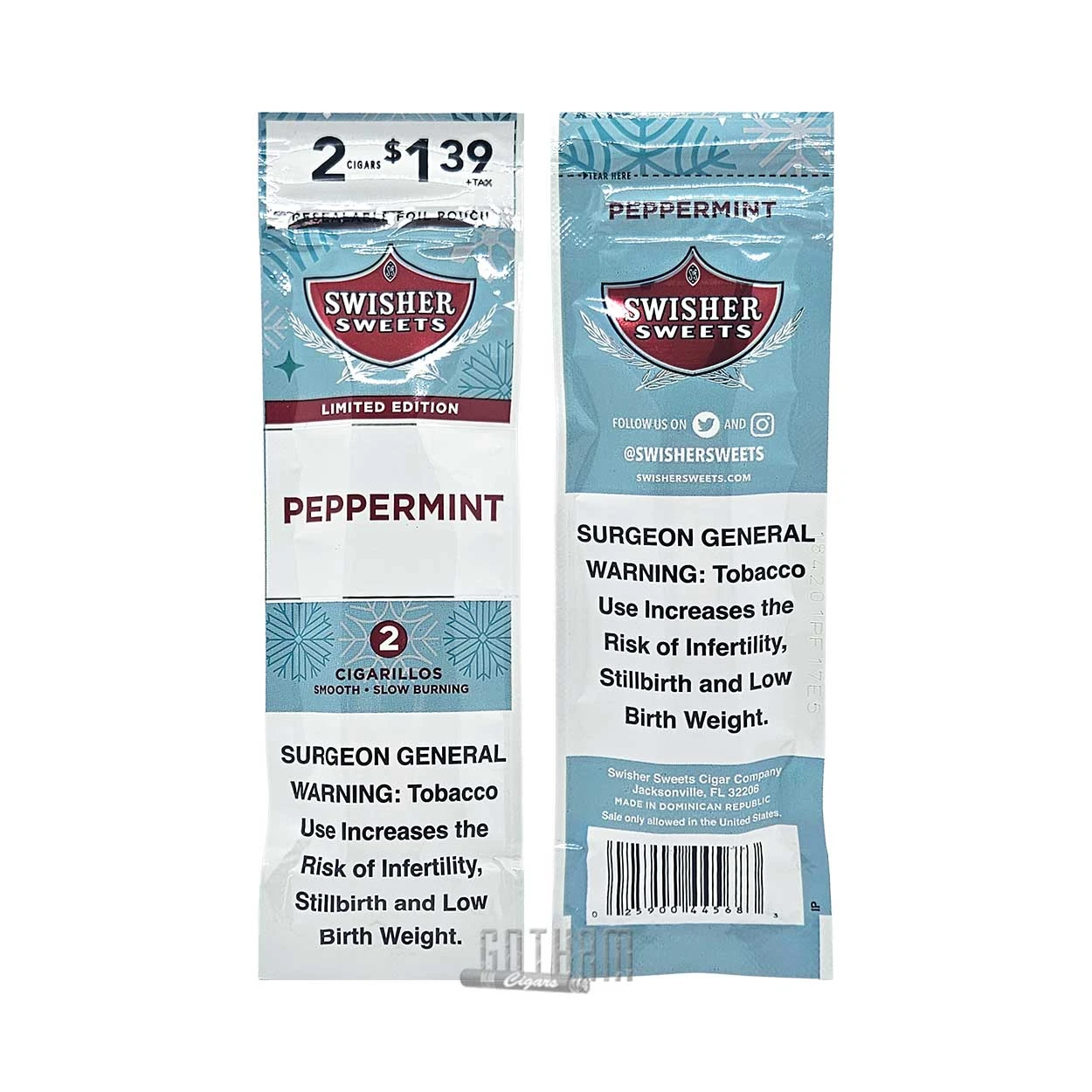 Swisher Sweets Cigarillos Peppermint