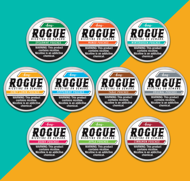 Rogue Nicotine Pouches | Rouge Pouches |Gotham Cigars
