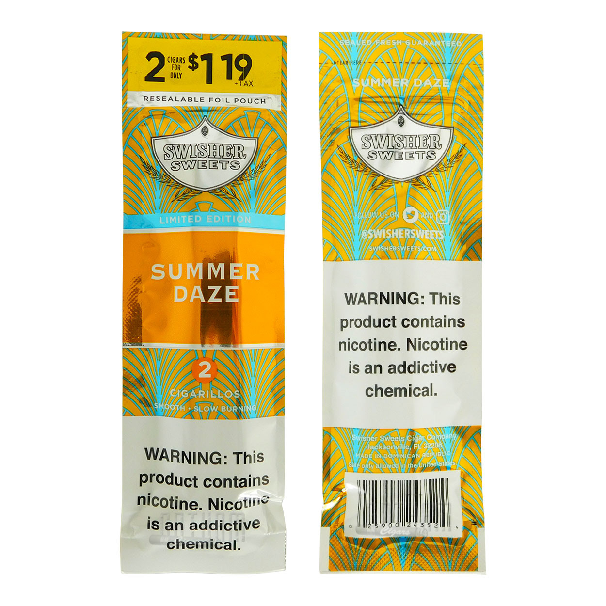 Swisher Sweets Cigarillos Summer Daze | Gotham Cigars