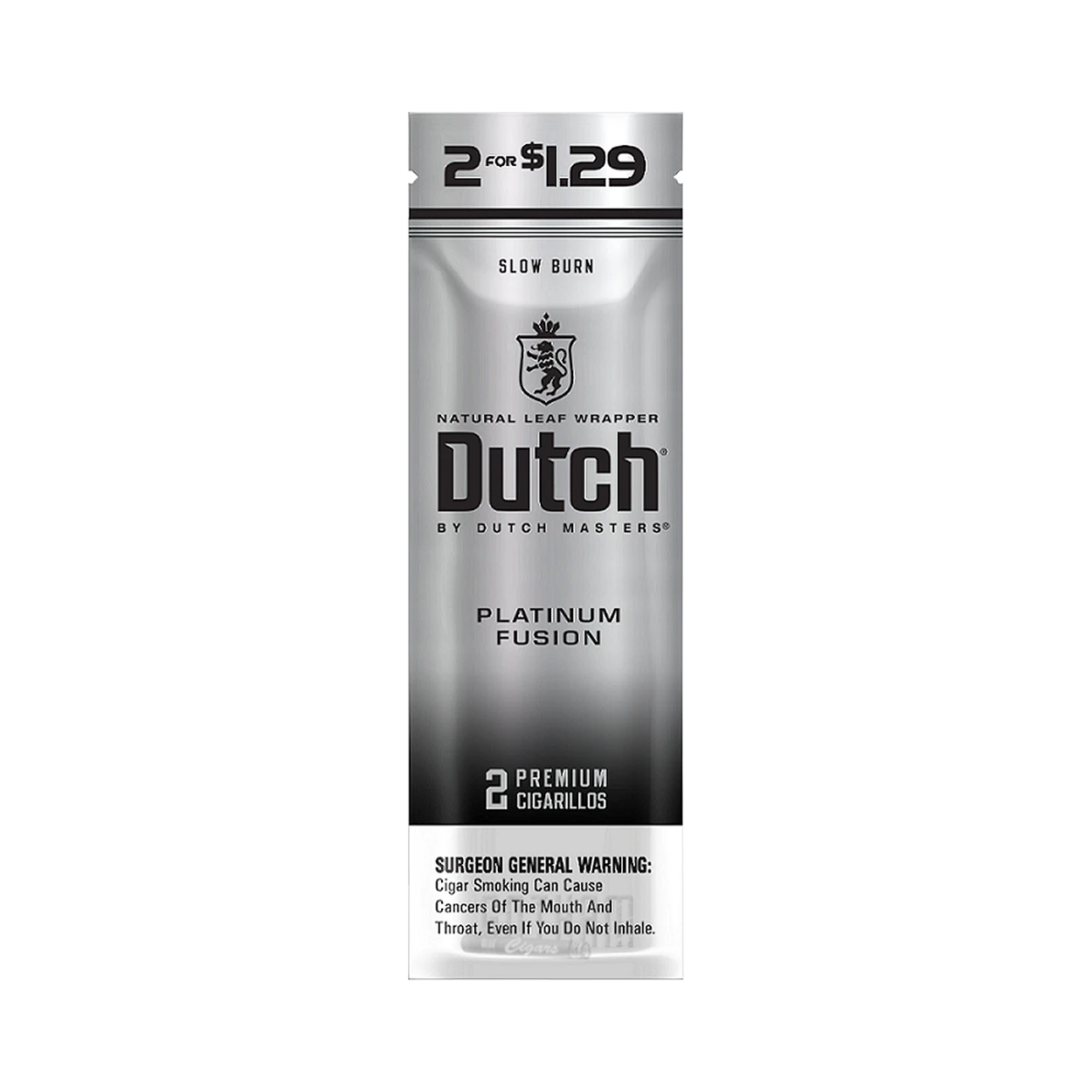 dutch masters cigarillos platinum fusion 