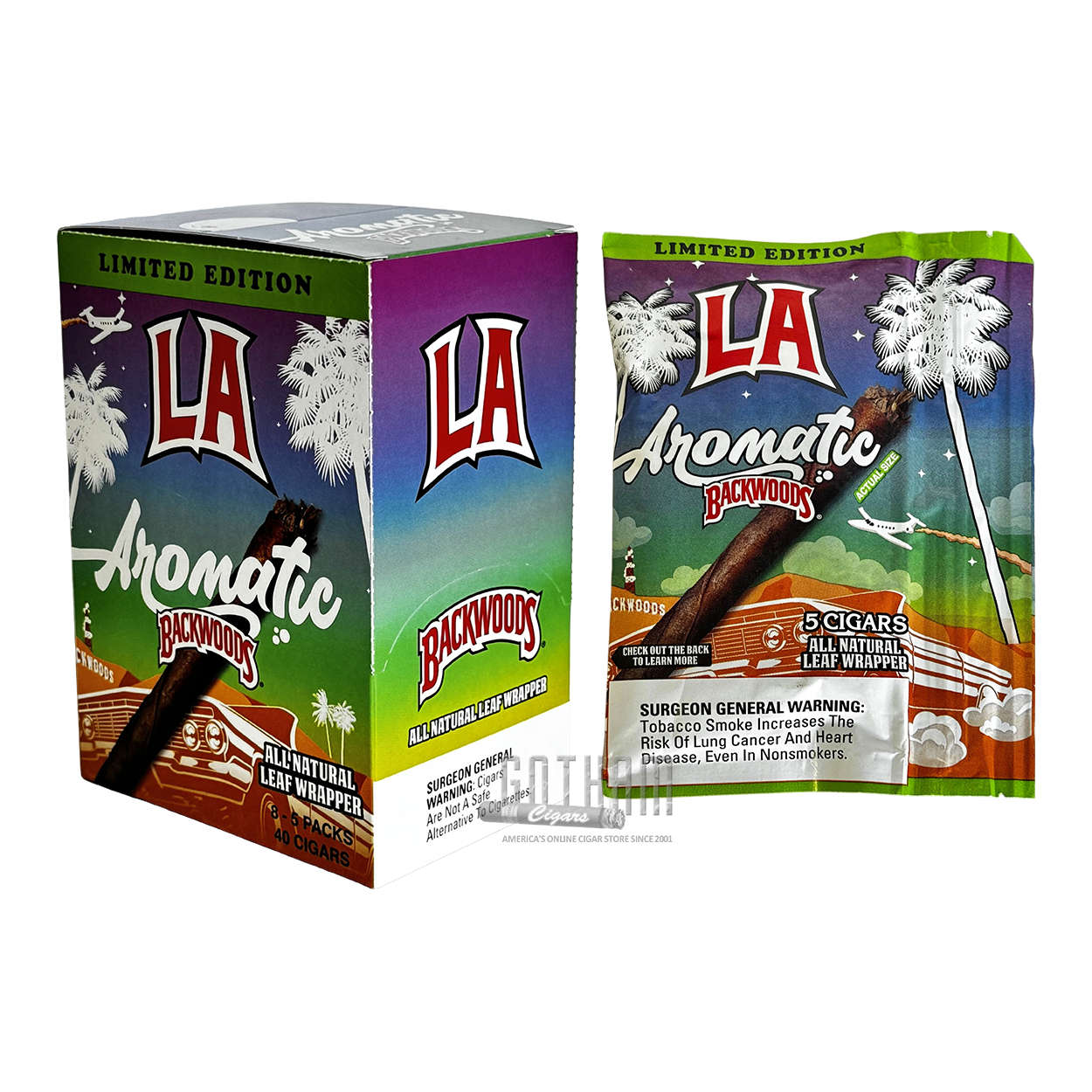 Backwoods LA Aromatic Limited Edition | Gotham Cigars