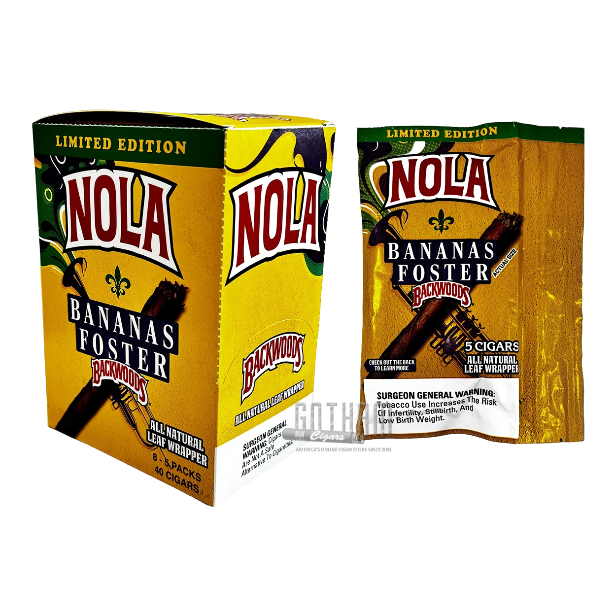 フレンチリース　カワラハハコ Backwoods NOLA Bananas Foster Limited Edition | Smooth Cigar