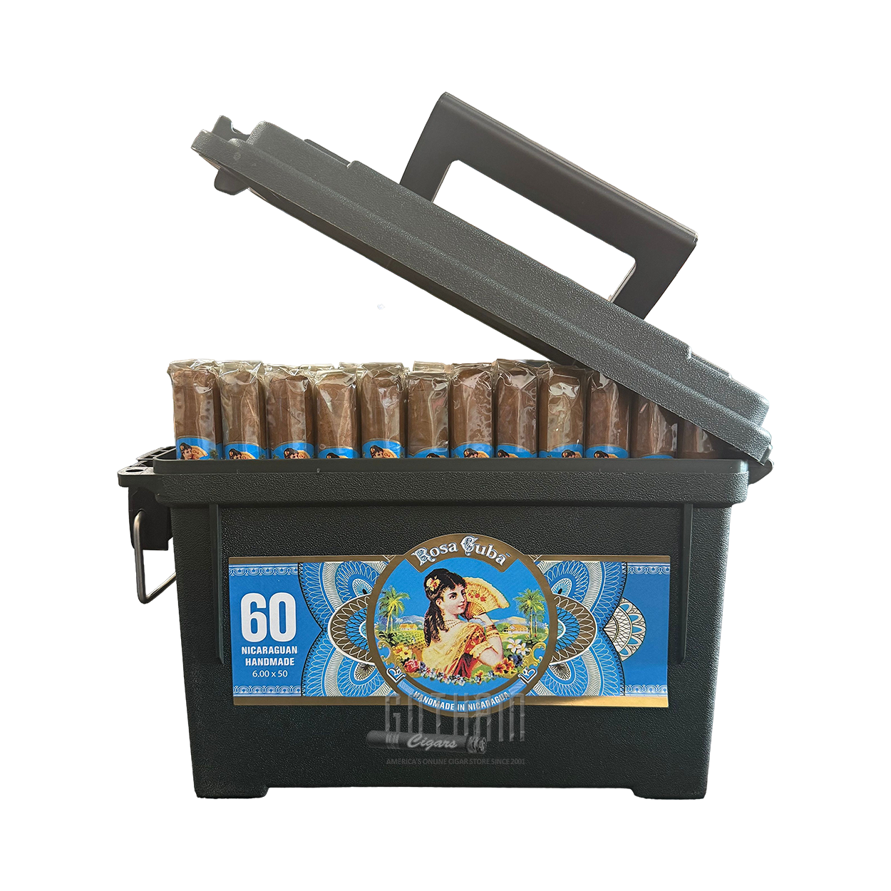 Rosa Cuba Ammo Box - 60 Ct | Gotham Cigars