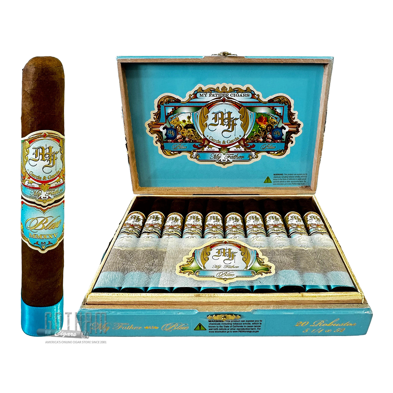 my blue tobacco My Father Blue Honduras Robusto