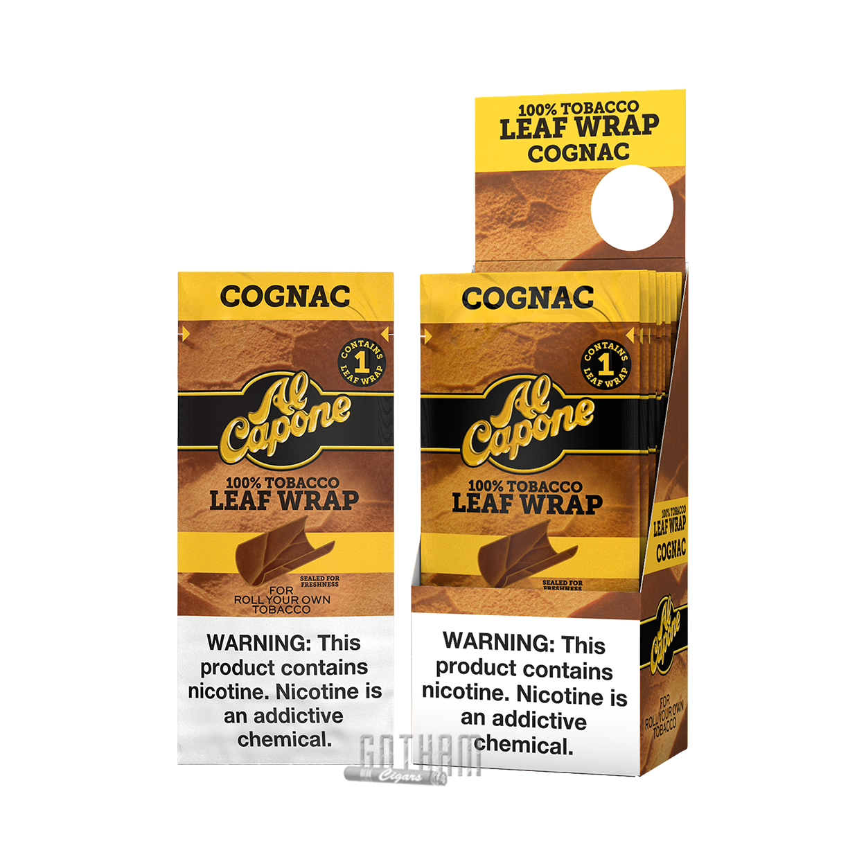 Al Capone Leaf Wrap | Premium Cigar Rolling Wraps