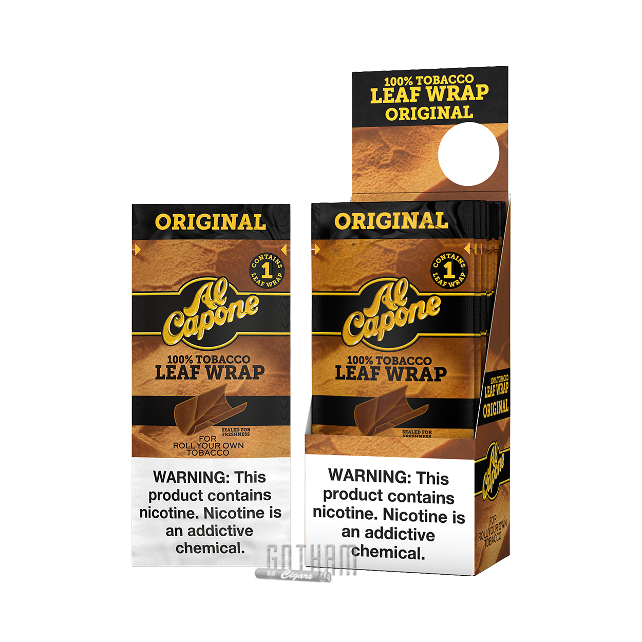 Al Capone Leaf Wrap