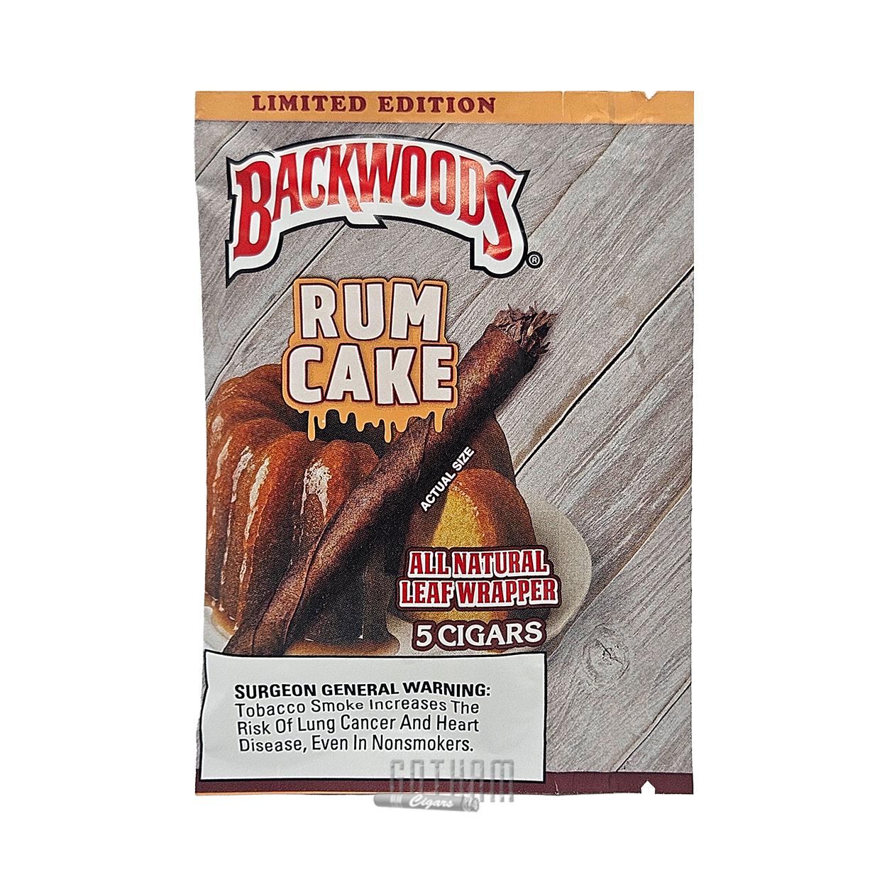 Backwoods Rum Cake Limited Edition