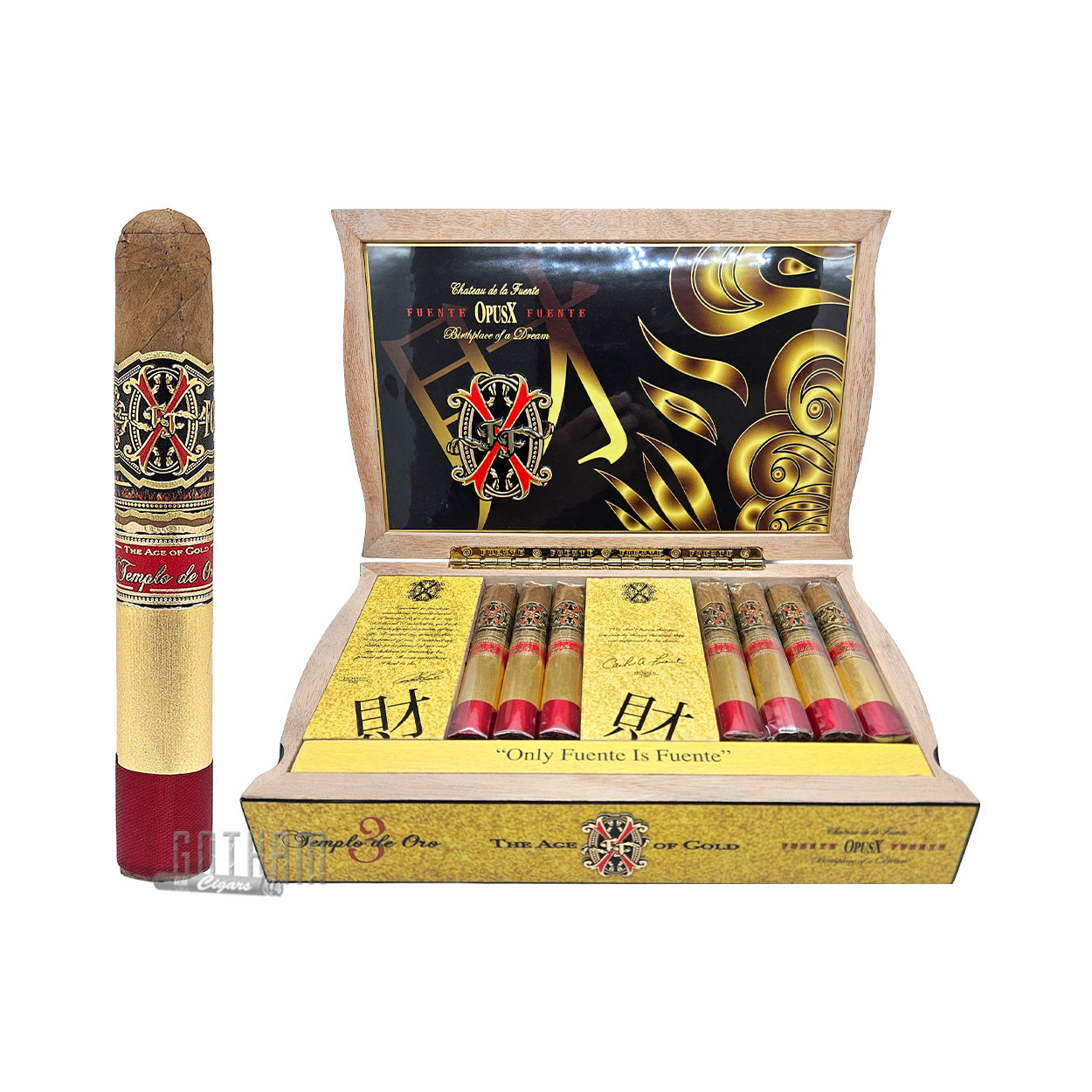 Fuente Fuente OpusX Templo De ORO #3 | Rare Luxurious Smoke