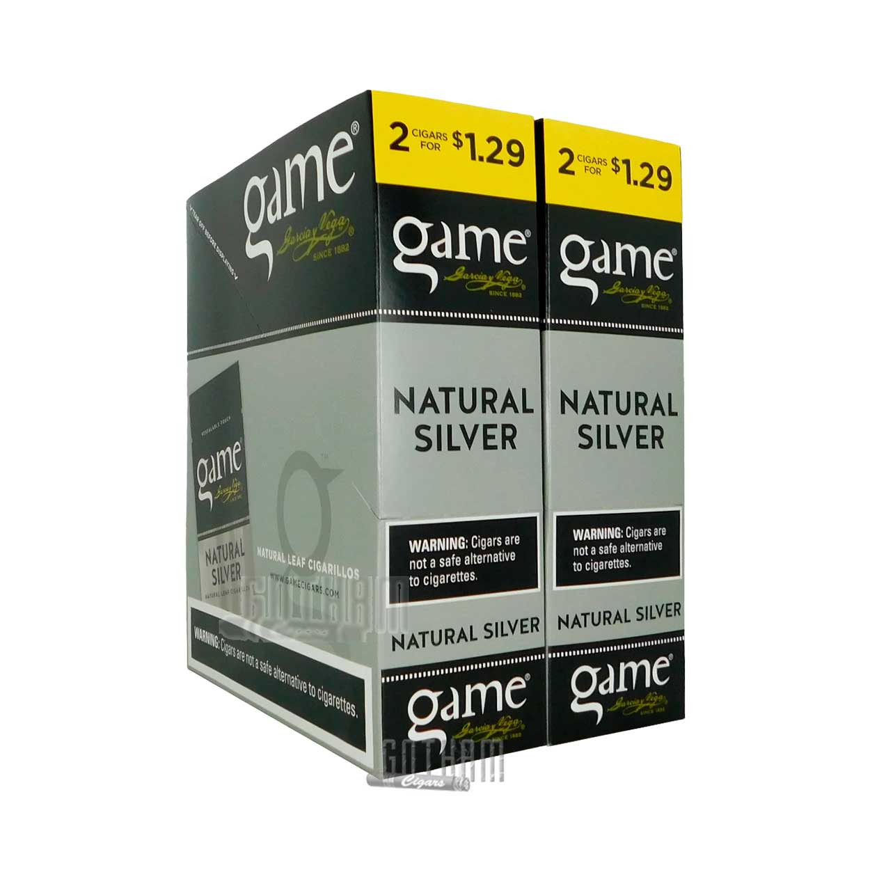 Game Cigarillos Silver | Game Cigarillos | Gotham Cigars