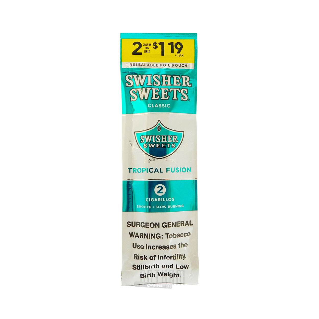 Swisher Sweets Cigarillos Tropical Fusion | Gotham Cigars