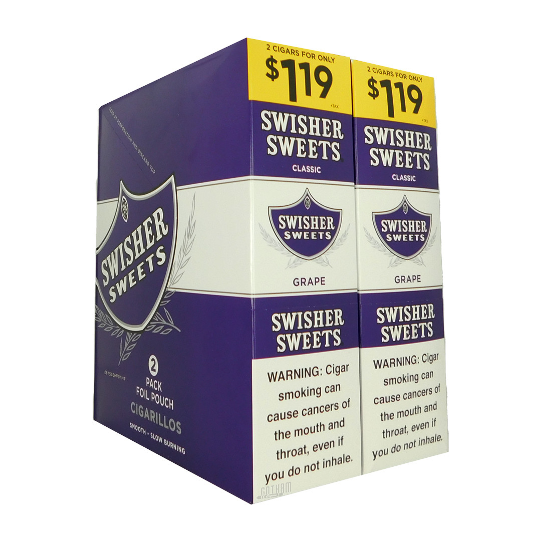 Swisher Sweets Cigarillos Grape | Gotham Cigars