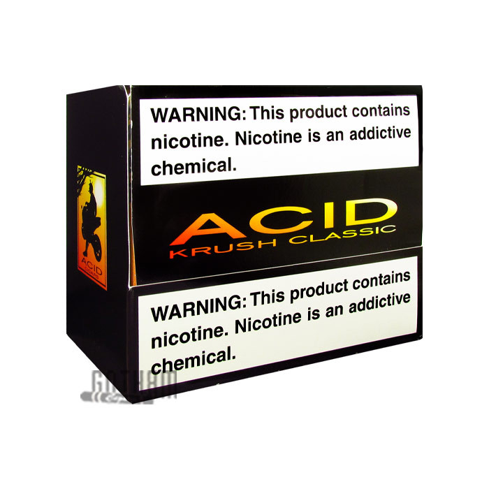 krush tobacco Acid Blue Cigarillos for Sale ACID Krush Gold Sumatra Cigarillo