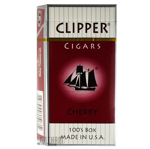 Clipper Filtered Cigars Cherry 100s | Gotham Cigars