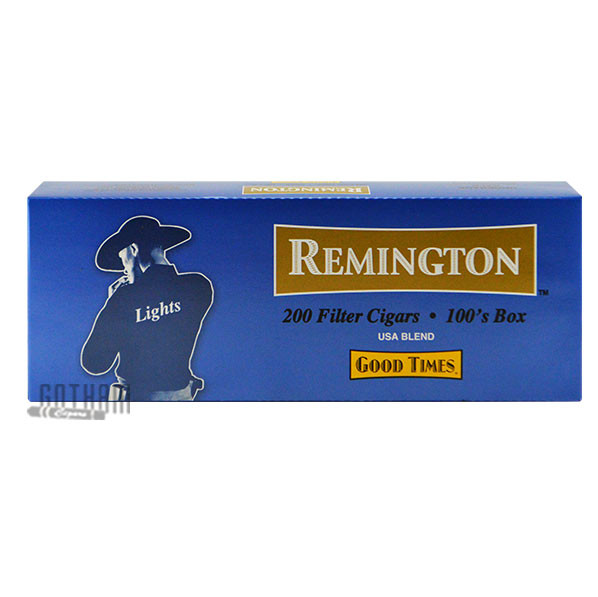 remington discount tobacco Filtered Cigars Full Flavor Remington Filtered Cigars Blue (Light)