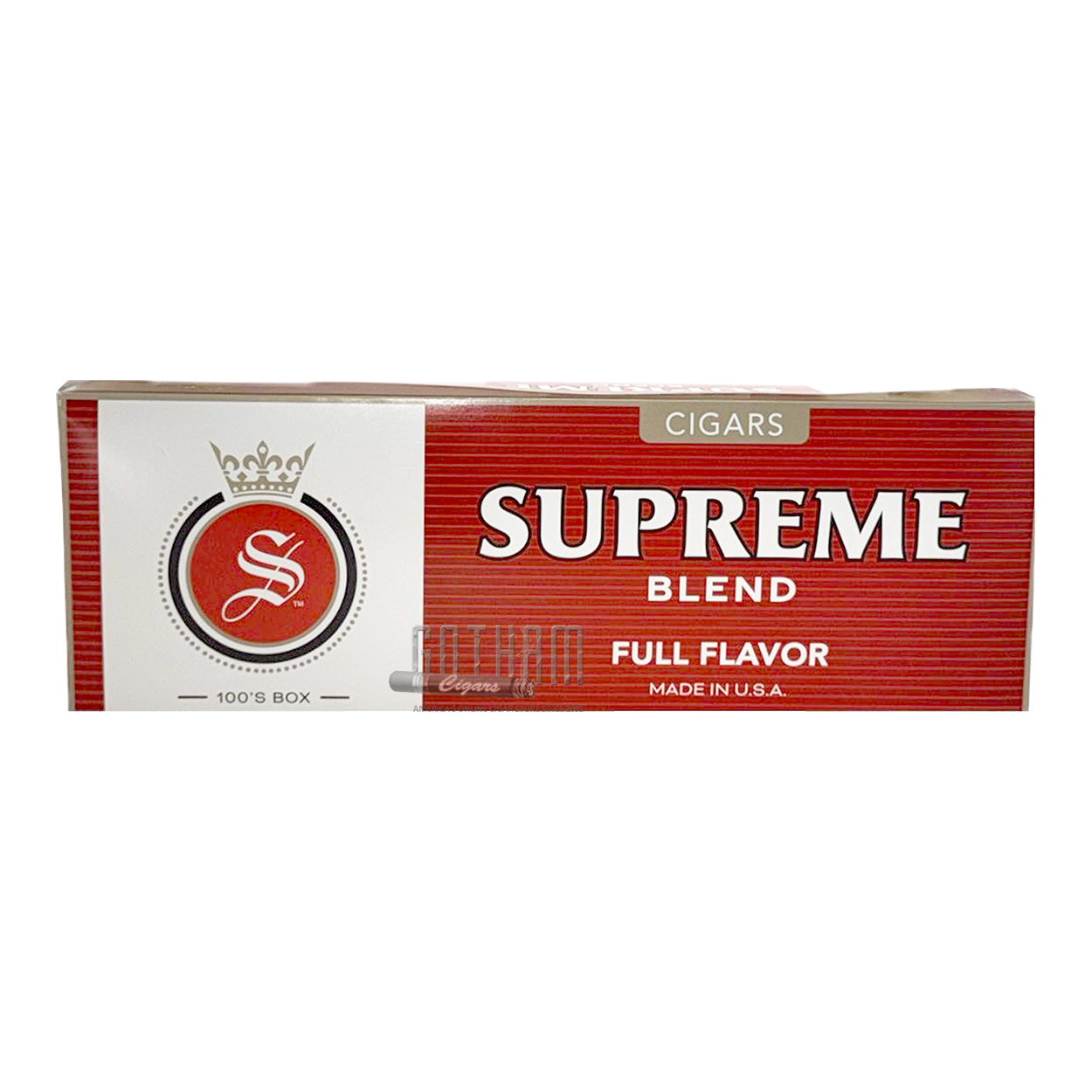 red supreme tobacco Supreme Blend Filtered Cigars Full