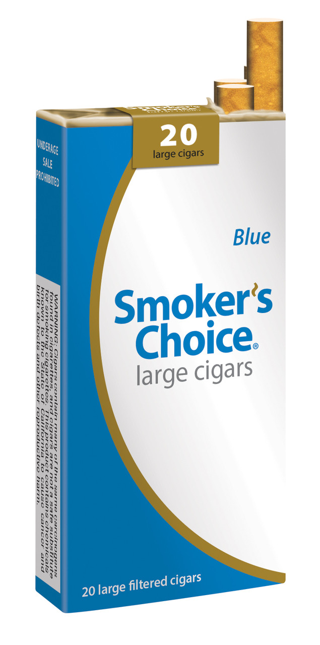 Smoker's Choice Filtered Large Cigars Blue Gotham Cigars