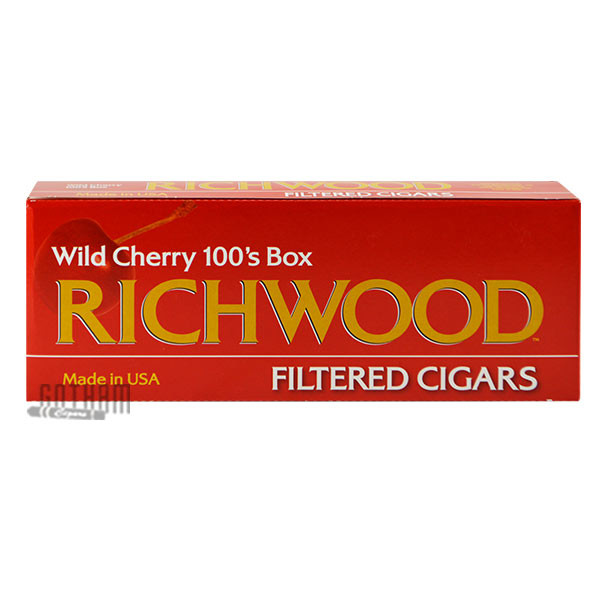 Richwood Filtered Cigars Wild Cherry 100 Gotham Cigars