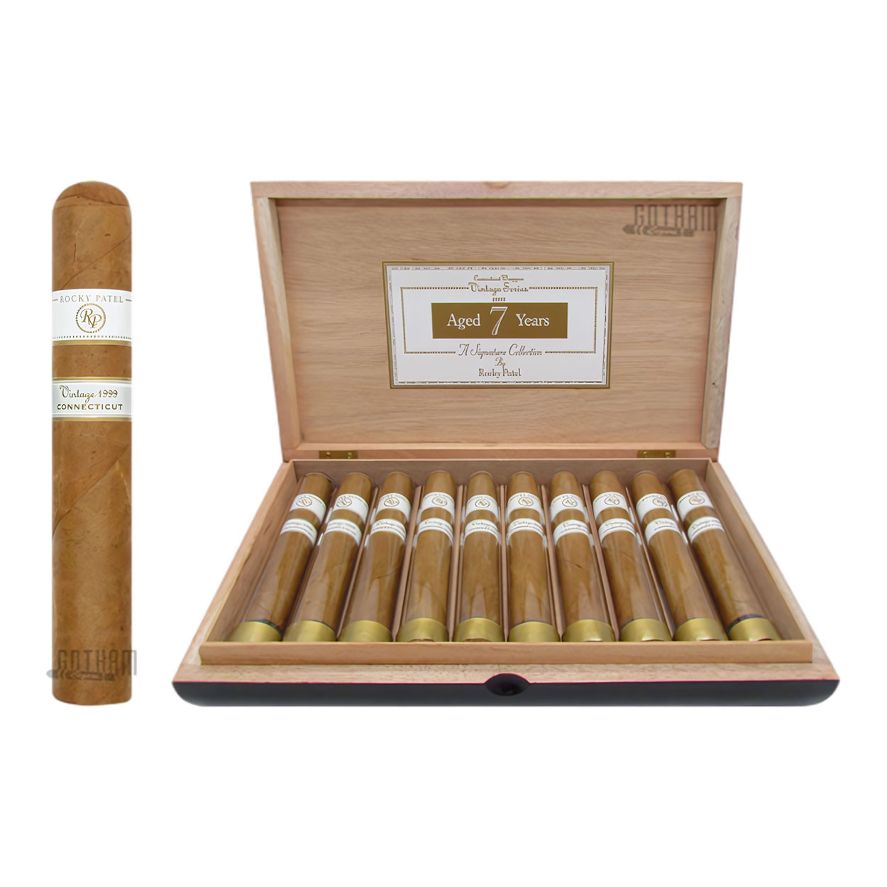 Rocky Patel Vintage 1999 Robusto Glass Tubes | Gotham Cigars