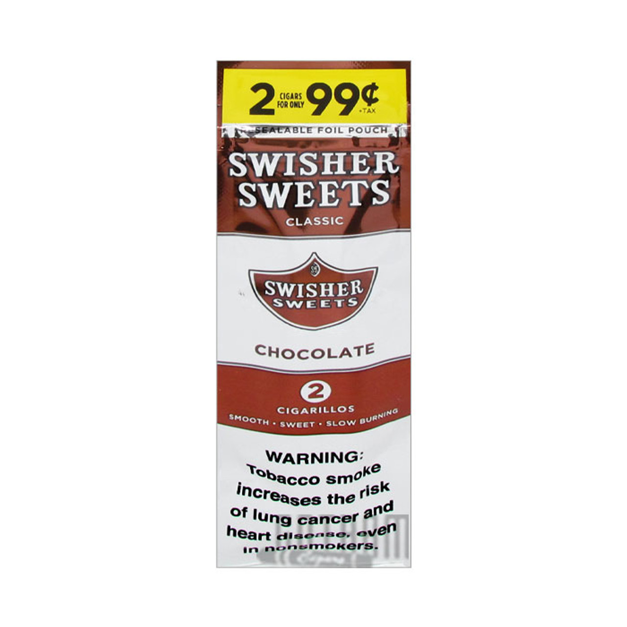 Swisher Sweets Cigarillos Chocolate | Gotham Cigars