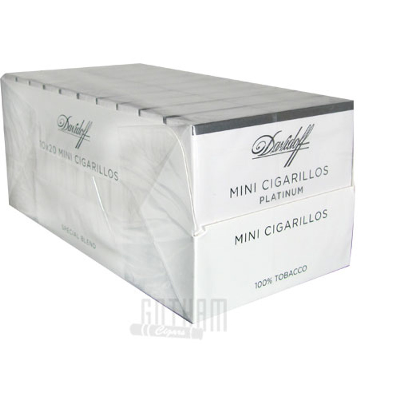 COHIBA Mini Cigarillos Cigars case Davidoff-Nicaraguan-Mini cigar case mini  cigar holder for Cigarillos Platinum