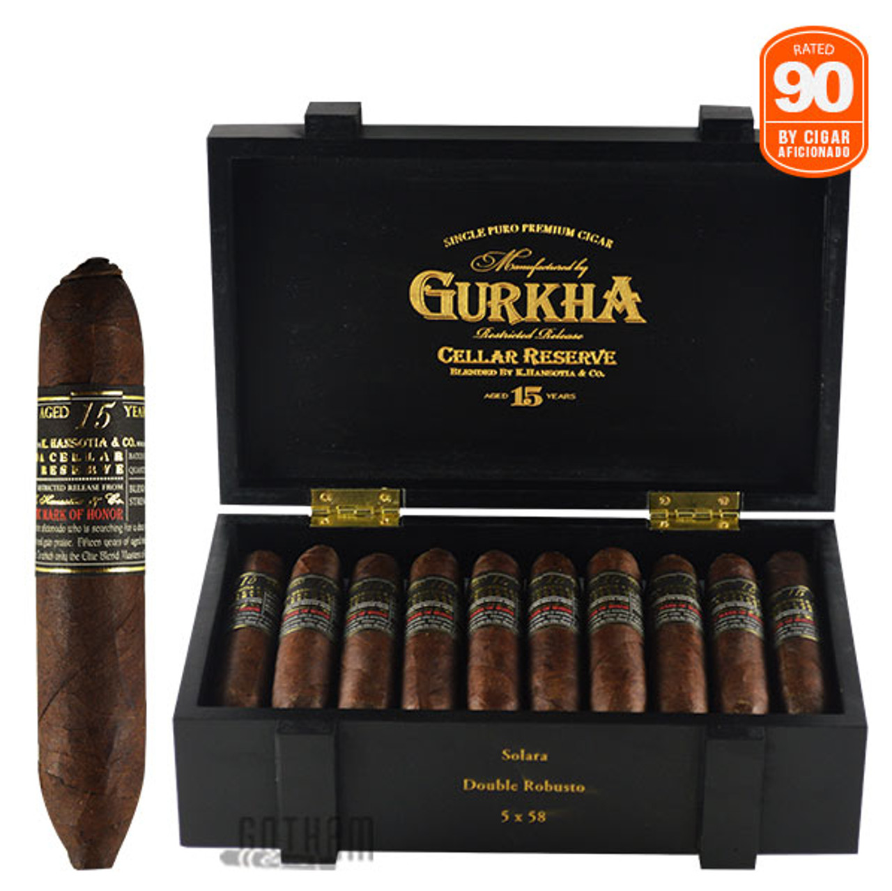 Gurkha Cellar Reserve Limitada 15 Year Solara |Gotham Cigars