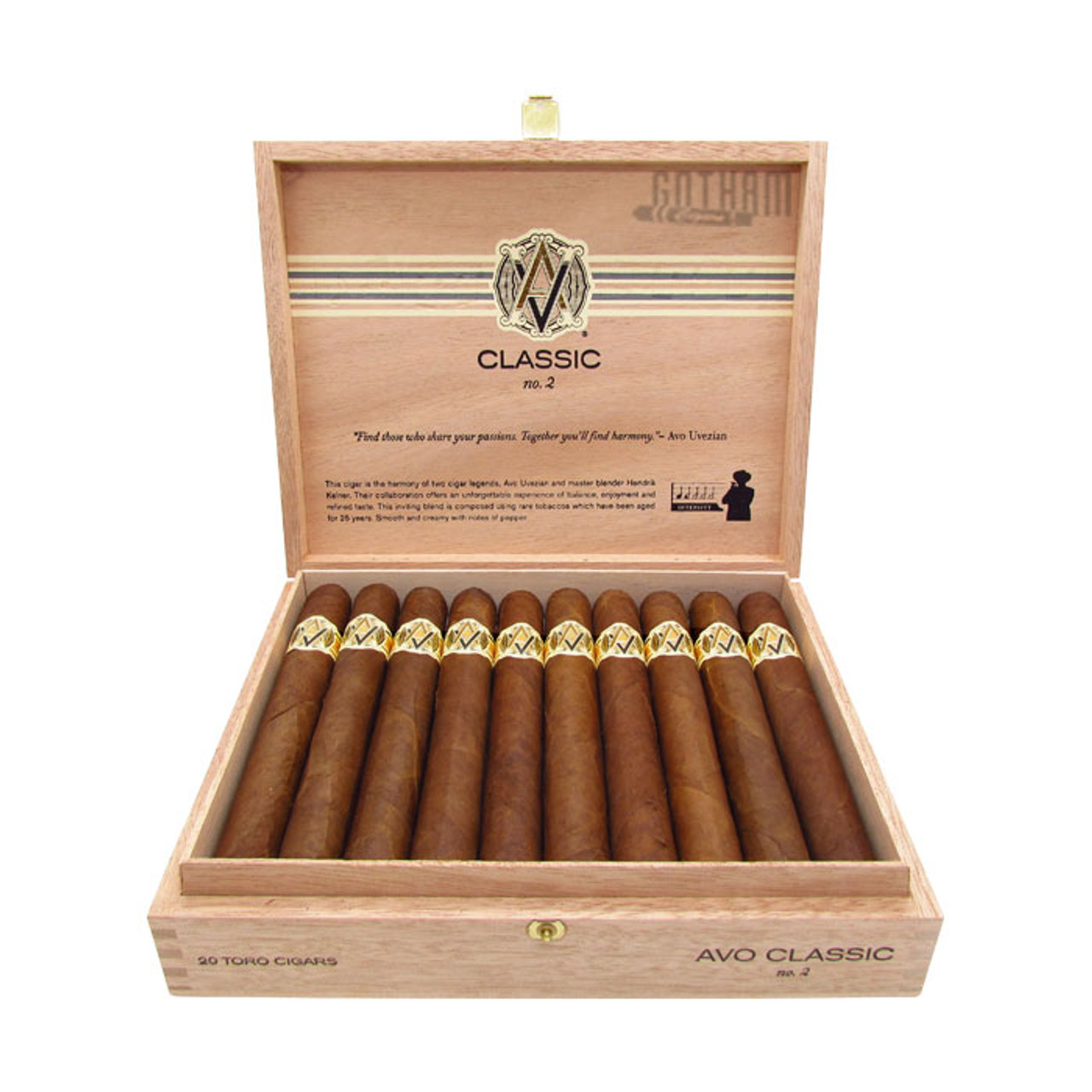 AVO Classic No. 2 | Discount AVO Cigars | Gotham Cigars