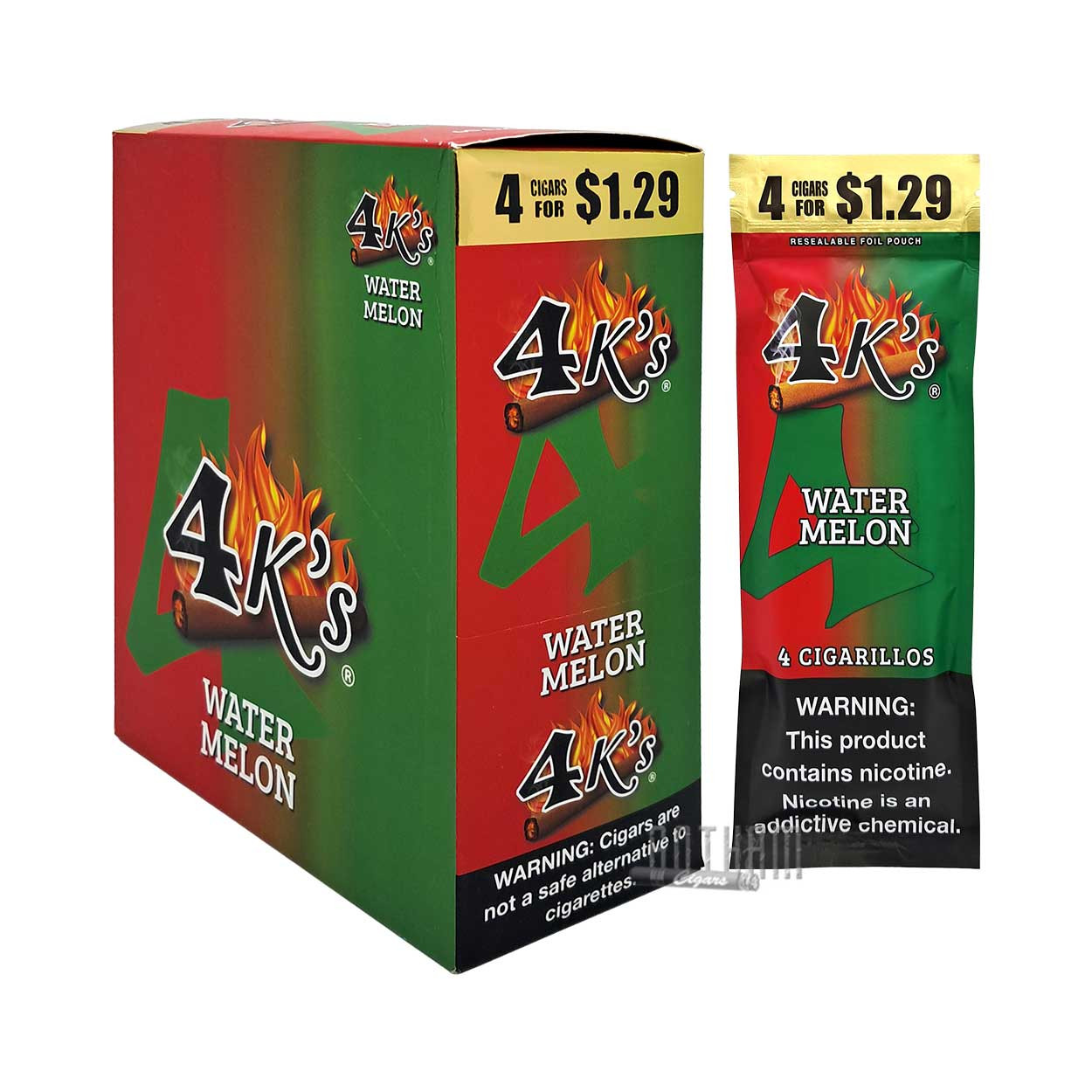 Good Times 4Ks Cigarillos Watermelon | Gotham Cigars